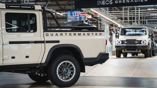 Im Grenadier Quartermaster ist der gleiche Antrieb wie im Modell Station Wagon verbaut.(Bild:  Autoren-Union Mobilität/Ineos Automotive)