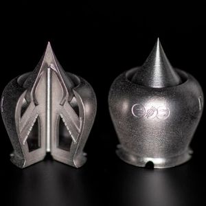 Das Nickellegierungspulver EOS NickelAlloy HAYNES 282 wurde schon als Konzept für eine Aerospike-Düse verwendet.(Bild:  EOS)