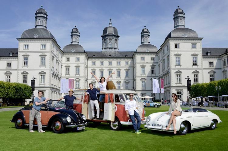 Die Schloss Bensberg Classics richtet sich an das betuchte Oldtimerklientel mit der „perfekten“ Mobilie. (Foto: Volkswagen)