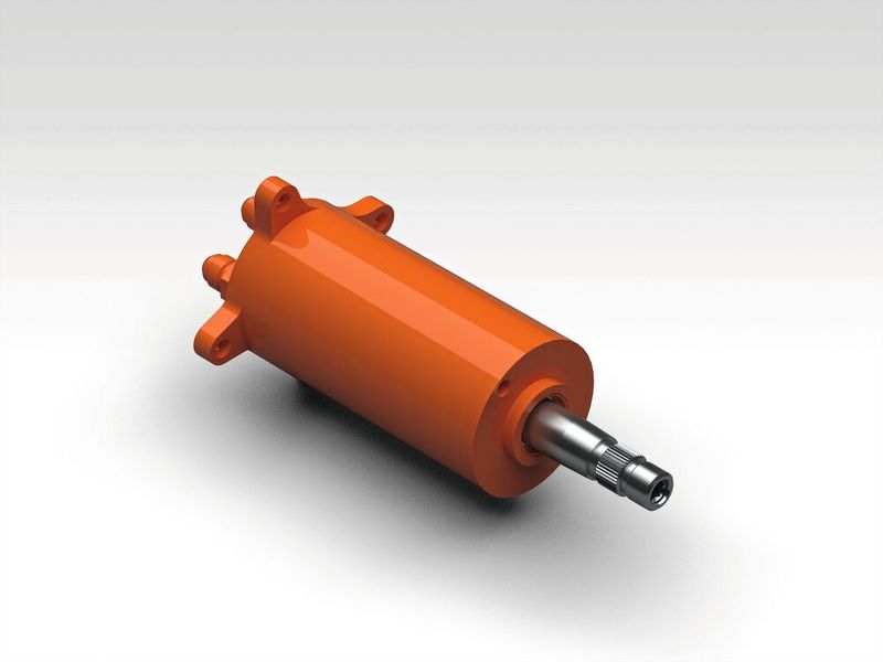 OSPM : une unité de direction compacte, adaptée aux véhicules et aux engins mobiles avec de grandes charges par essieu. (Source : Fritz Studer AG)