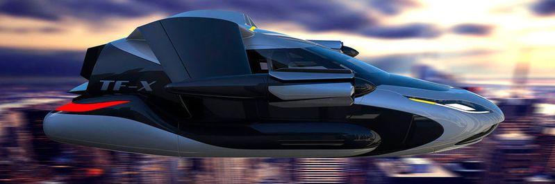 Bereits 2009 stellte das amerikanische Unternehmen Terrafugia ein Modell vor, und seit zwei Jahren ist das fliegende Auto in den USA für jedermann zu erwerben. Kostenpunkt: 280.000 Dollar. (Bild:  Terrafugia)