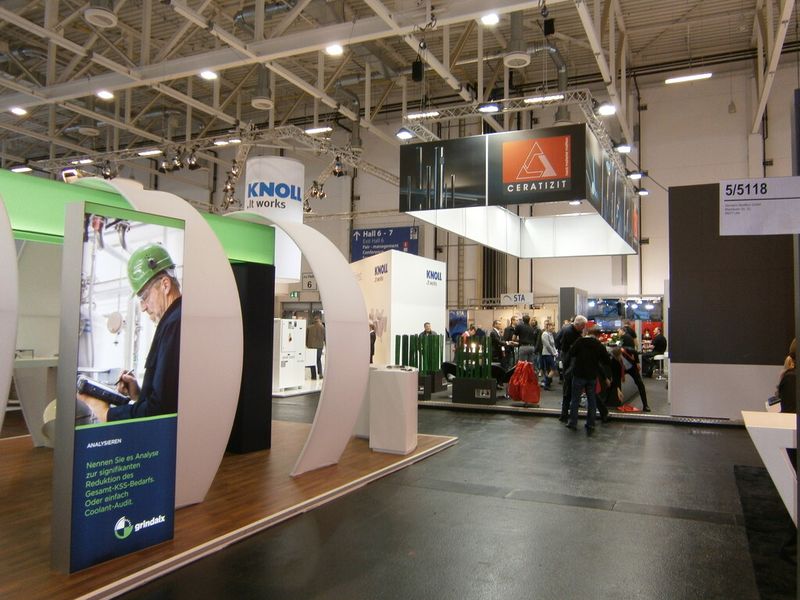 Impressionen von der Grindtec 2014...der bisher erfolgreichsten, die es je gegeben hat, wie der Veranstalter berichtet. (Bild: Königsreuther)