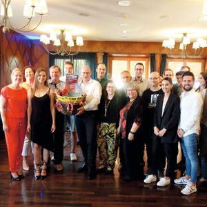 Das Bytec-Team feiert stolz das 30-jährige Jubiläum in Bregenz.
