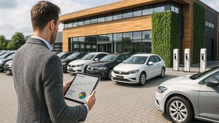 Ihr Team und Sie haben ein tolles Digitalprojekt gestemmt? Bewerben Sie sich beim Automotive Business Award 2026 und lassen Sie Ihre Leistung würdigen! (Bild: Dall-E / KI-generiert)