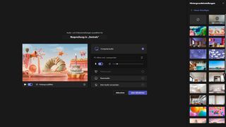 Wer nicht zufrieden ist mit den Bildern, die Microsoft Teams anbietet, kann für Videocalls eigene Fotos als Hintergrund hochladen und verwenden. (Bild: Microsoft)