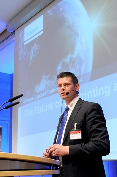 Dr. Olaf Rehme: „Mit Additive Manufactoring können wir es uns zukünftig wieder leisten, in Europa zu produzieren.“ (Bild: Messe Erfurt)