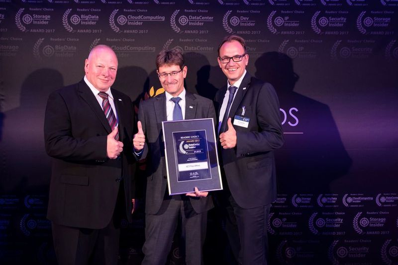 ICT Facilities holt sich den Silber-Award in der Kategorie „Mikro-Rechenzentren“. (Herr Müller, herrmueller.info)