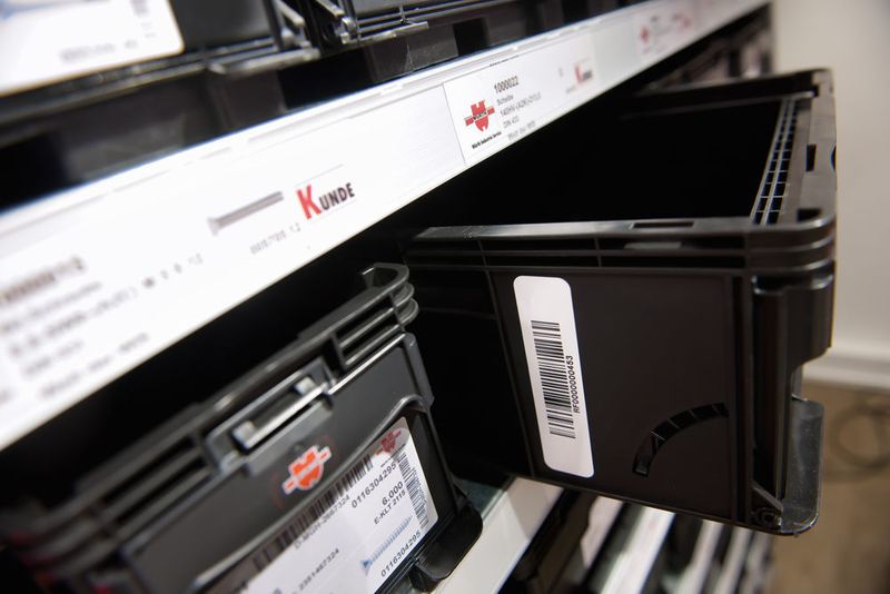 Die „iTagbox“ ist für Paletten-Kanban mit sperrigen Teilen konzipiert. (Bild: Siemens)