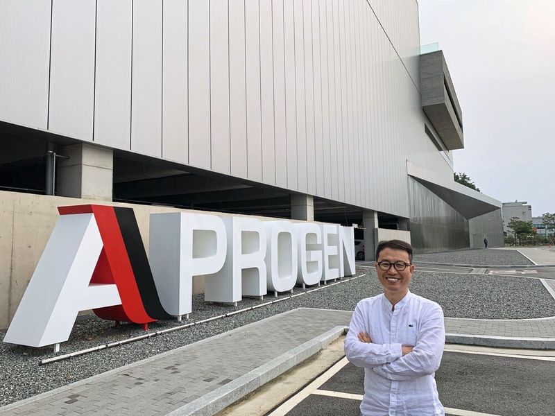 Oh-sung Na leitet den Bereich „Fill and Finish“ bei Aprogen Biologics. (Aprogen)