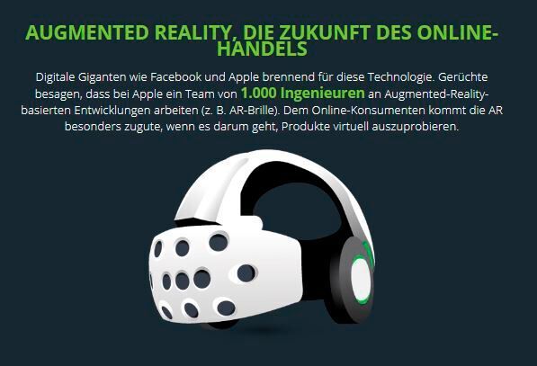 Augmented Reality ist eine Zukunft des Online-Handels. (RS Components Ltd.)