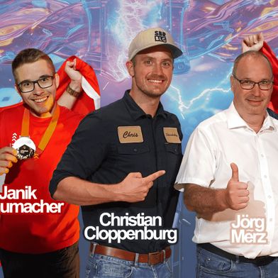 Drei Nachwuchskräfte reisen mit dem Schrauberblog nach Shanghai. (Bild: Schrauberblog GmbH)