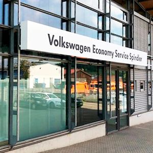 An dem Standort bietet Spindler auch Volkswagen Economy Service an.(Bild:  Spindler)