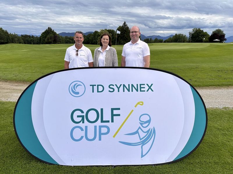 Das TD SYNNEX Management Board (v. l.) Michael Görner, Barbara Koch und Oliver Kaiser (Bild: VOGEL IT-MEDIEN)