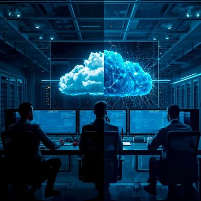 Das Cloudian HyperScale AIDP v1.1 Update bietet Unternehnen Datensouveränität und soll bis zu 60 Prozent günstiger sein als KI-Dienste aus der Public Cloud. (Bild: Canva / KI-generiert)