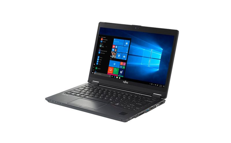 Das Lifebook U729X mit 12,5-Zoll-Full-HD-Display ist das zweite neue Convertible von Fujitsu. Es ist mit 1,2 kg etwas schwerer, dafür aber auch günstiger als das U939X. (Fujitsu)