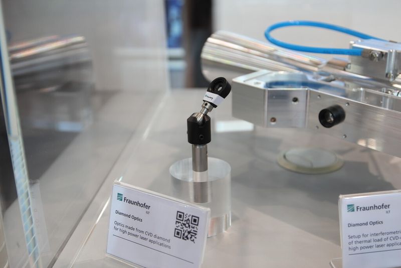 Diverse Ausstellungsstücke vom Fraunhofer ILT... (Bild: Königsreuther)