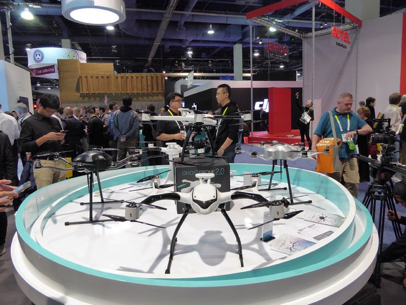 Drohnen waren auch dieses Jahr ein Renner auf der Messe. (Bild: IT-BUSINESS)