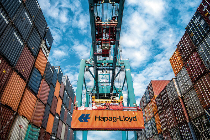 ...und ist heute ebenso im Containerterminal in Bremerhaven präsent. (Patrick Ludolph https://www.facebook.com/neunzehn72)
