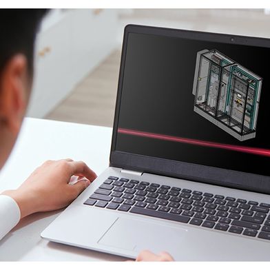 Tempomacher Application Samples: Templates enthalten strukturierte Projektdaten, geprüfte Makros und geprüfte Modelle, die direkt weiterverarbeitet werden können – hier zum Beispiel für DC Microgrids für Beleuchtungssysteme. (Bild: Rittal GmbH & Co. KG und Eplan GmbH & Co. KG )
