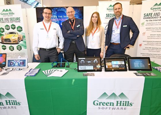 Goldsponsor Green Hills Software (fotoart Elisabeth Wiesner)