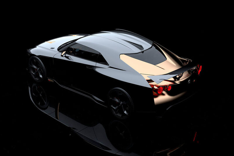 Der GT-R50 basiert auf der Top-Version GT-R Nismo und hat einige besondere Merkmale.  (Nissan)