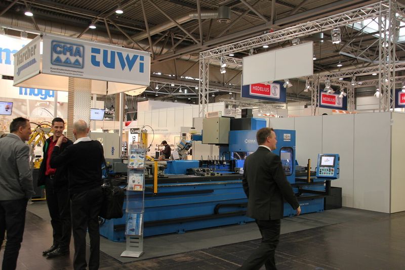 Impressionen von der Intec 2015 in Leipzig. (Sonnenberg)