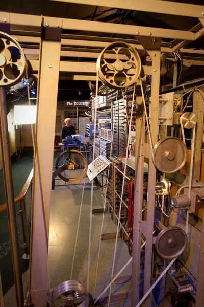 Der erste elektronische Computer der Welt: Colossus, hier der funktionsfähige Nachbau im NMOC (NMOC)