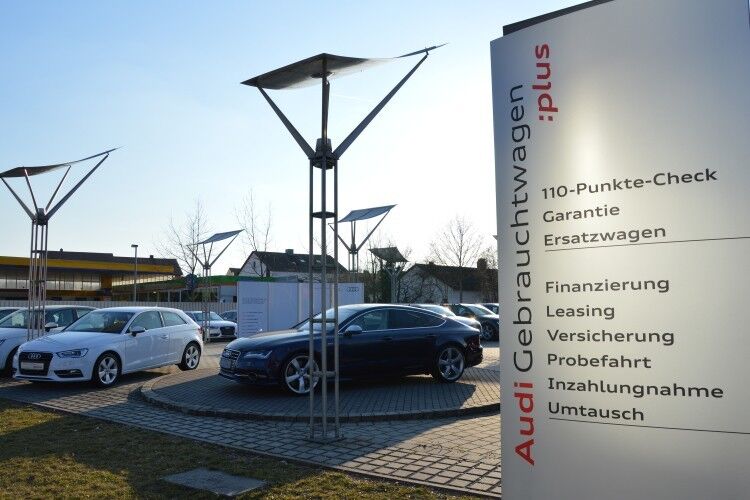 Im Gebrauchtwagenbereich liegt der Schwerpunkt an dem Standort auf Werkdienstwagen. (Foto: Achter)