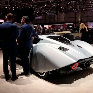 Teuer Und Schnell Sportwagen Auf Dem Genfer Autosalon