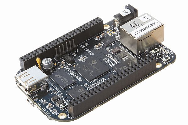 Beaglebone Black: Basis ist die 1-GHz-ARM-Cortex-A8-MCU Sitara AM335x von Texas Instruments (Bild: TI / beagleboard.org)