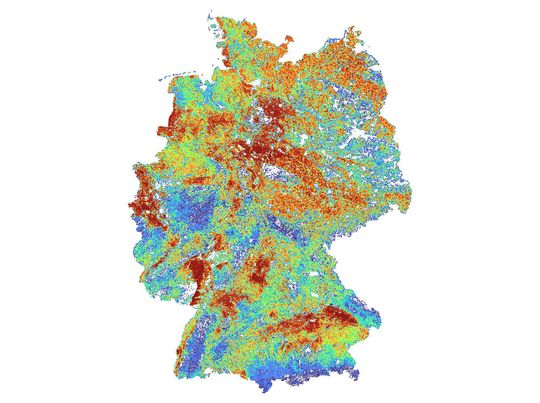 Pestizidrisiken für Bestäuber in Deutschland: Die ausgebrachte Gesamttoxizität ist ein Indikator, mit dem Trends für Pestizidrisiken verschiedener Organismengruppen identifiziert werden können. Sie kann auch leicht in Kartendarstellungen gebracht werden, um Risiken für verschiedene Regionen zu vergleichen. Die Karte zeigt die Verteilung der ausgebrachten Gesamttoxizität für Bestäuber in Deutschland im Jahr 2017. Pestizidrisiken für Bestäuber in Deutschland: Die ausgebrachte Gesamttoxizität ist ein Indikator, mit dem Trends für Pestizidrisiken verschiedener Organismengruppen identifiziert werden können. Sie kann auch leicht in Kartendarstellungen gebracht werden, um Risiken für verschiedene Regionen zu vergleichen. Die Karte zeigt die Verteilung der ausgebrachten Gesamttoxizität für Bestäuber in Deutschland im Jahr 2017.