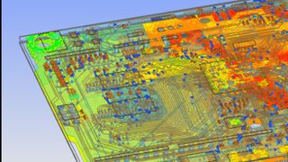 Simulationsmodell erstellt mit Ansys. (Bild: Ansys)