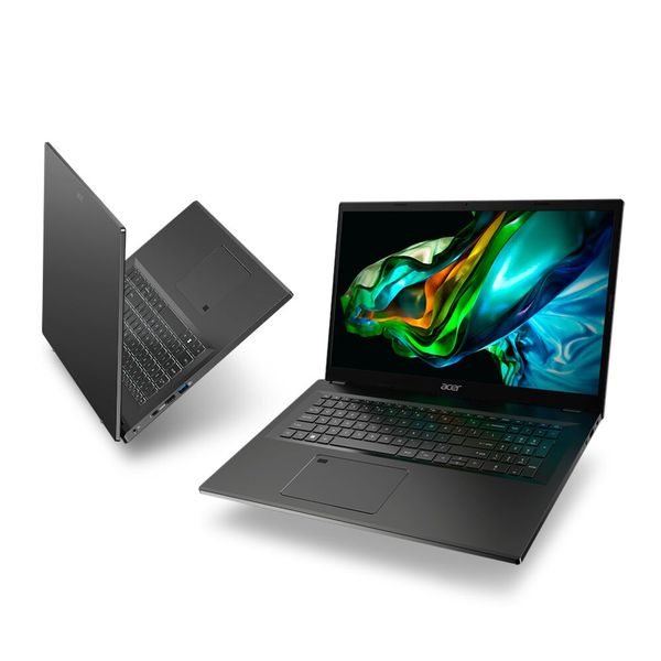 Das Aspire 5 in der 17-Zoll-Version. Das 16:10-Display wird auch mit QHD-Auflösung verfügbar sein. (Bild: Acer)