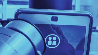 Der Roboter Baxter im Smart Automation Laboratory ist speziell für die Zusammenarbeit mit Menschen entwickelt. (Universität Paderborn/Johannes Pauly)