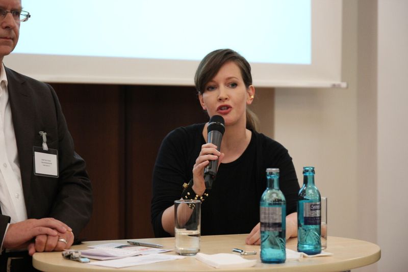 „Gesundheitsdaten sind die wertvollsten Daten im gesamten Datenkosmos“, Melanie Mühl, Redakteurin Frankfurter Allgemeine. (Bild: Reinhardt)