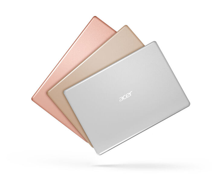 Das Swift 1 ist in drei verschiedene Farben erhältlich. (Acer)