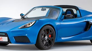 Von Motown nach E-Town: Der Elektroautomobilhersteller Detroit Electric präsentiert mit dem zweisitzigen SP:01 sein neues Modell. Zu sehen ist es auf der Automesse in Shanghai, vom 27. April bis zum 1. Mai 2013. (Foto: Detroit Electric)