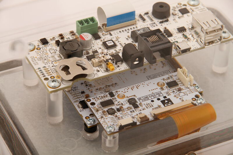 Hardware im HMI-Baukasten: Damit lässt sich beispielsweise ein HMI-System für das Labor multikompatibel entwickeln. (Bild: S.I.E.)