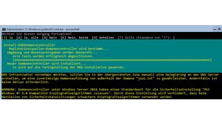 Als zusätzliche Domänencontroller eignen sich auch Core-Installationen von Windows Server 2016. (Bild: Joos / Microsoft)