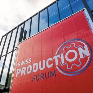 La Halle 550 à Zurich Oerlikon, ancienne halle industrielle d'ABB, accueillera la nouvelle édition du Swiss Production Forum en  novembre 2023.(Source :  Thomas Entzeroth)