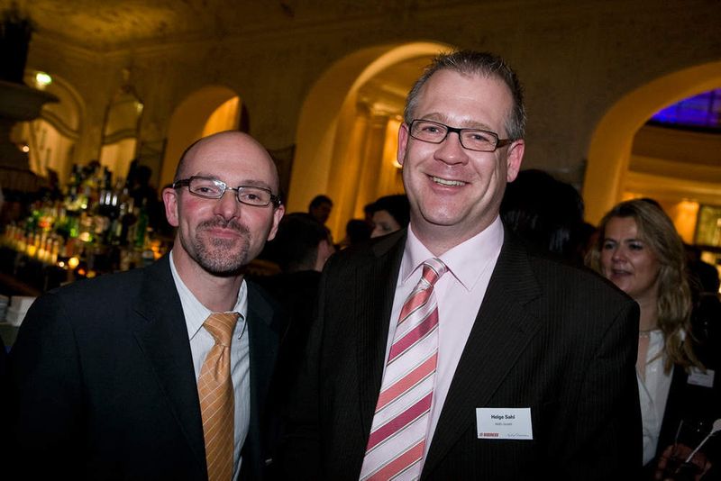 Marcus Haberschusz von Tech Data (li.) mit Helge Sahl von AMD. (Archiv: Vogel Business Media)
