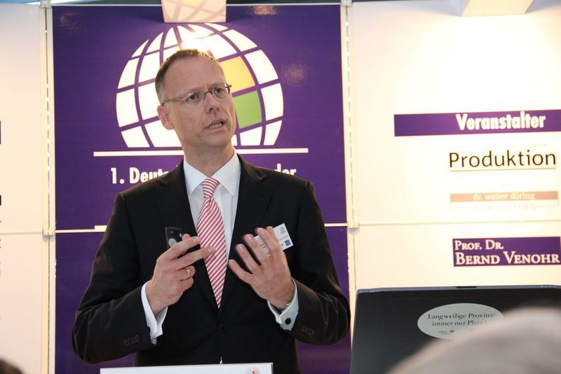 Steffen Schoch, Geschäftsführer Wirtschaftsregion Heilbronn-Franken GmbH (WHF), Heilbronn: „Mit fast 100 weltweit bekannten Marken und Unternehmen haben wir in der Region Heilbronn-Franken die bundesweit, ja wahrscheinlich sogar die weltweit höchste Dichte an Weltmarktführerunternehmen.“ (Archiv: Vogel Business Media)