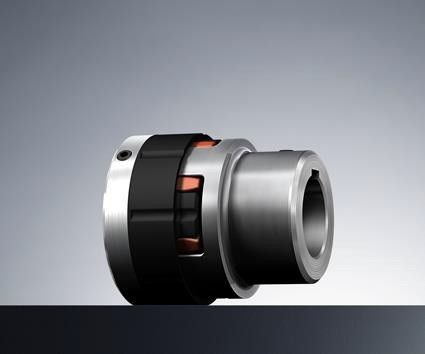 The new explosion-proof Rotex Non-Sparking coupling displaying injected jaw geometry onone side. (Picture: KTR)