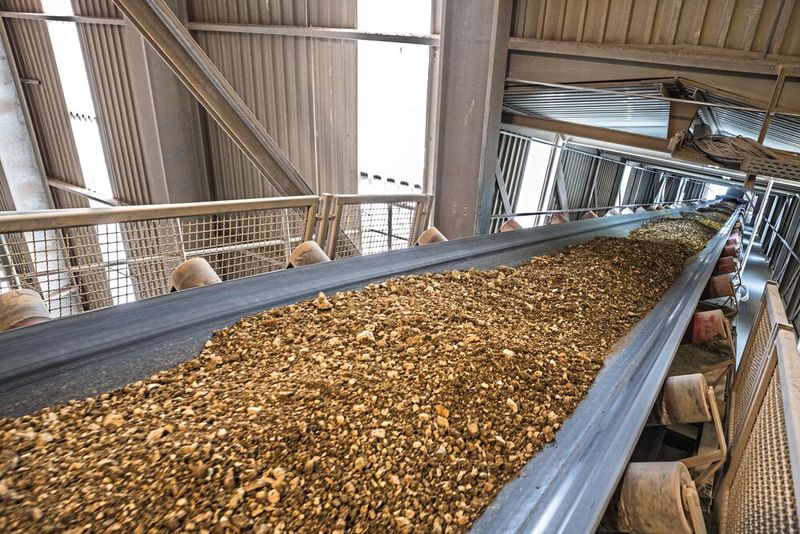 Förderbänder werden häufig zum Transport von Materialien im Bergbau und in anderen Anwendungen eingesetzt. (Bild: VEGA Grieshaber KG)