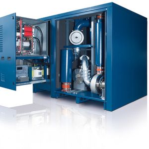 Durch das ausziehbare Schubladenkonzept sind alle elektronischen Komponenten leicht zugänglich.