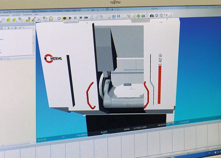 ... und als digitales Modell für die CAM-Software. (Bild: Geovision)