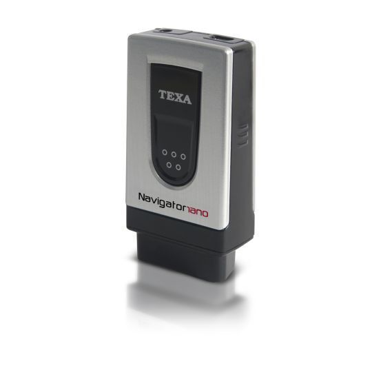 Bietet in Verbindung mit einem Texa-Eingabegerät eine vollumfängliche Diagnose via Bluetooth: Der neue „Navigator Nano“. (Archiv: Vogel Business Media)