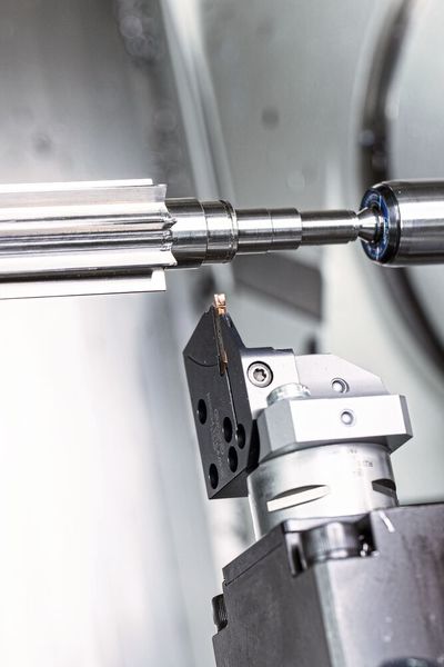 Für die Stechdrehoperation setzte der Horn-Techniker auf das System S224 mit der Titangeometrie WT. (Bild: Horn/Sauermann)