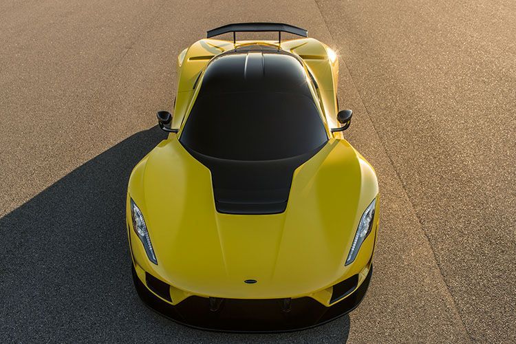 Hochgeschwindigkeitstest mit dem Hennessey Venom F5 stehen noch aus. Die Ingenieure glauben, dass über 480 km/h möglich sind. (Hennessey)