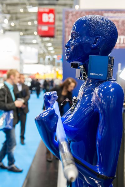 Rückblick: Impressionen von der Automatica 2012. (Bild: Messe München)